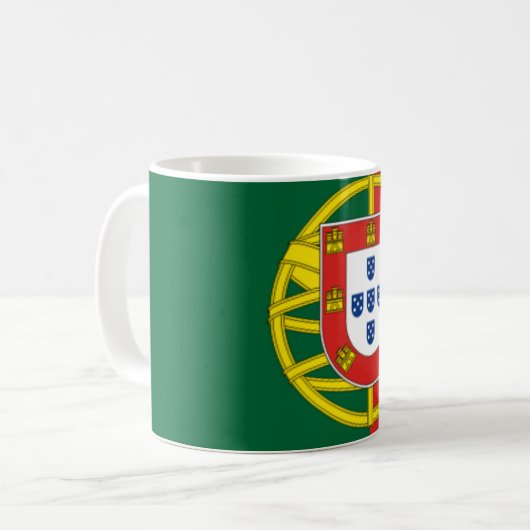 Portugiesisch-Tasse Kaffeetasse (Vorderseite Links)