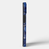 Portugiesisch Tiles - Azulejo Blue Floral Leaf Des Case-Mate iPhone Hülle (Rückseite / Rechts)