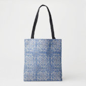 Portugiesisch Tiles Azulejos Blue White Tasche (Vorderseite)