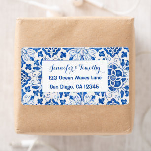 Portugiesisch Tiles Mediterranean Blue Wedding