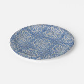 Portugiesisch Tiles Vintag Azulejos Blue White Pappteller (Schrägansicht)