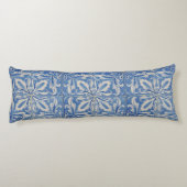 Portugiesisch Tiles Vintag Azulejos Blue White Seitenschläferkissen (Rückseite)