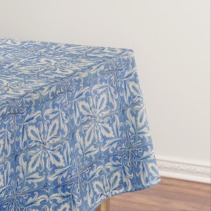 Portugiesisch Tiles Vintag Azulejos Blue White Tischdecke