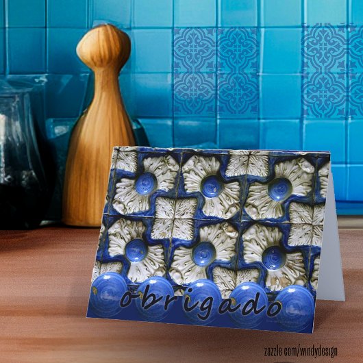 Portugiesisch Vielen Dank Dankeskarte