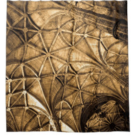 Portugiesische Architektur Duschvorhang