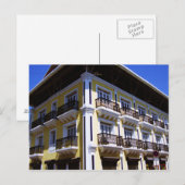 Portugiesische Architektur in Goa India Postkarte (Vorne/Hinten)