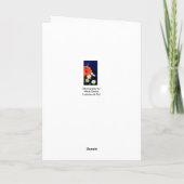 Portugiesische Beileid Karte/condolencias: Karte (Rückseite)