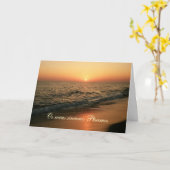 Portugiesische Beileid Karte/condolencias: Karte (Gelbe Blume)