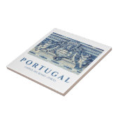 Portugiesische blau-weiße Wandfliesen mit Engeln Fliese (Seite)