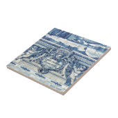 Portugiesische blau-weiße Wandfliesen mit Engeln Fliese (Seite)