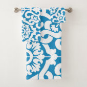 Portugiesische blaue Fliesen 1 Badhandtuch Set (Insitu)