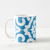 Portugiesische blaue Fliesen 1 Kaffeetasse (Links)