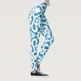 Portugiesische blaue Fliesen 1 Leggings