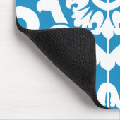 Portugiesische blaue Fliesen 1 Mousepad (Ecke)