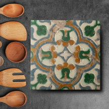 Portugiesische Blume Azulejos