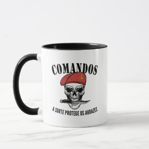 Portugiesische Comandos-Spezialeinheiten Tasse