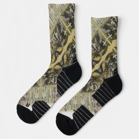 Portugiesische Crew Socks Socken (Links)