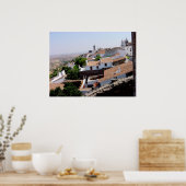 Portugiesische Dächer - Evora Portugal Poster (Küche)