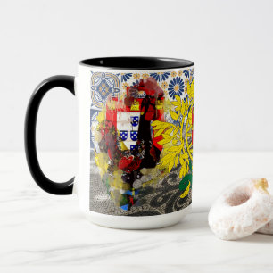 Portugiesische Designs Acryl Wall Art Tasse