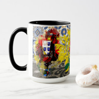 Portugiesische Designs Acryl Wall Art Tasse