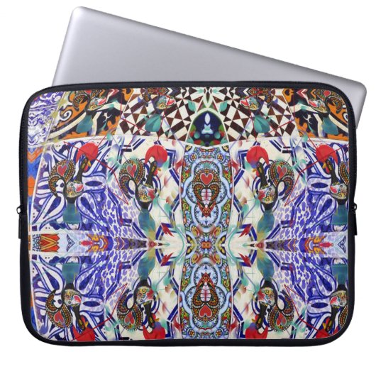 Portugiesische Designs Electronics Bag Laptopschutzhülle (Vorderseite)