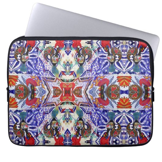 Portugiesische Designs Electronics Bag Laptopschutzhülle (Vorderseite)