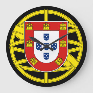 Portugiesische Designs  Große Wanduhr