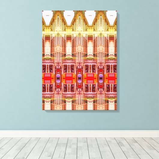 Portugiesische Designs Leinwand (Insitu (Holzboden))