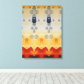 Portugiesische Designs Leinwand (Insitu (Holzboden))