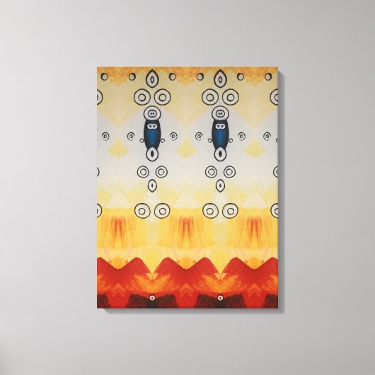 Portugiesische Designs Leinwand (Vorderseite)