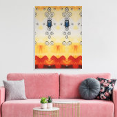 Portugiesische Designs Leinwand (Insitu (Wohnzimmer))