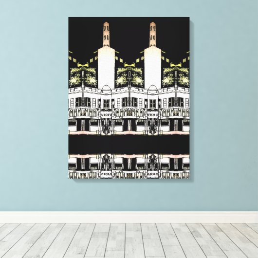 Portugiesische Designs Leinwand (Insitu (Holzboden))