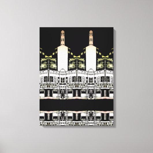 Portugiesische Designs Leinwand (Vorderseite)