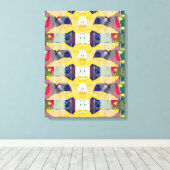 Portugiesische Designs Leinwand (Insitu (Holzboden))