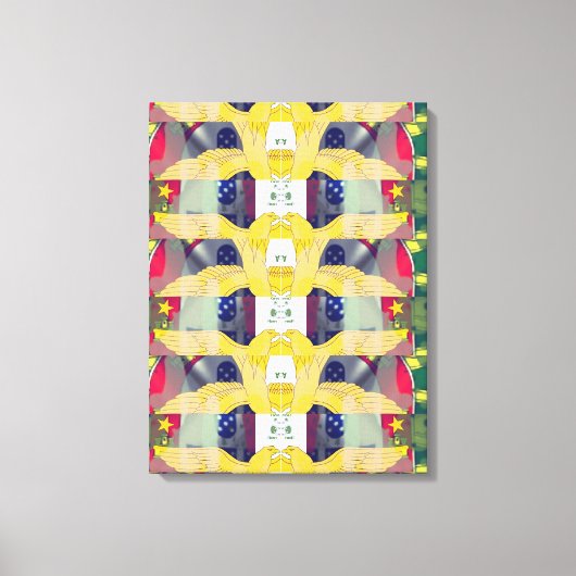 Portugiesische Designs Leinwand (Vorderseite)