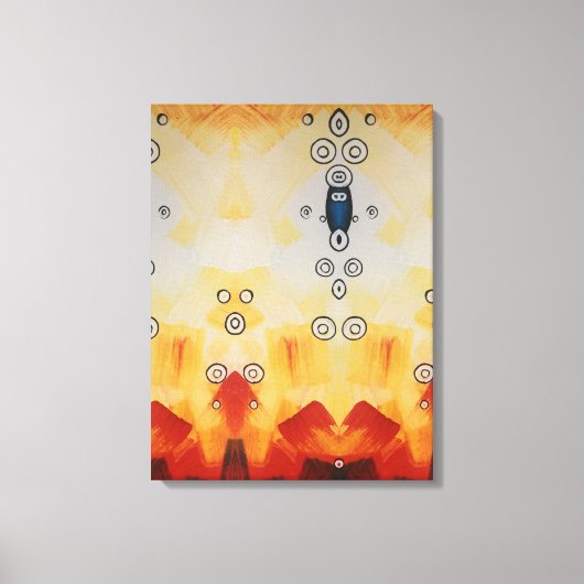 Portugiesische Designs Leinwand (Vorderseite)