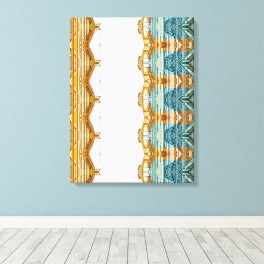 Portugiesische Designs Leinwand (Insitu (Holzboden))