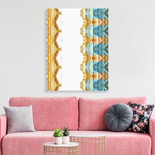 Portugiesische Designs Leinwand (Insitu (Wohnzimmer))