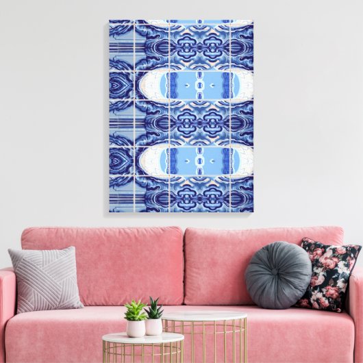 Portugiesische Designs Leinwand (Insitu (Wohnzimmer))