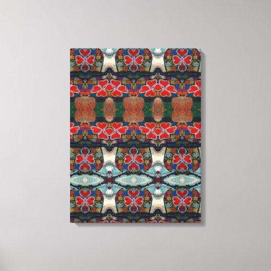 Portugiesische Designs Leinwand (Vorderseite)