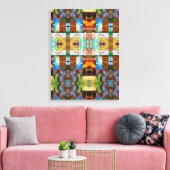 Portugiesische Designs Leinwand (Insitu (Wohnzimmer))