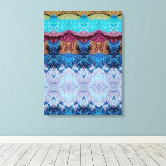 Portugiesische Designs Leinwand (Insitu (Holzboden))