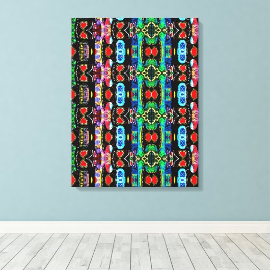 Portugiesische Designs Leinwand (Insitu (Holzboden))