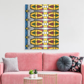 Portugiesische Designs Leinwand (Insitu (Wohnzimmer))