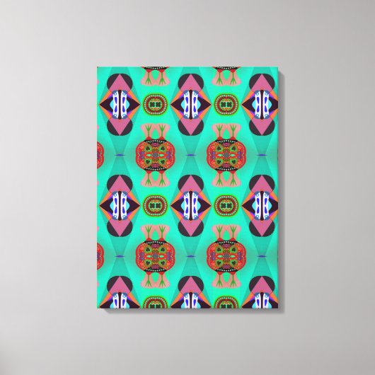 Portugiesische Designs Leinwand (Vorderseite)