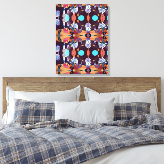 Portugiesische Designs Leinwand (Insitu (Schlafzimmer))