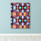 Portugiesische Designs Leinwand (Insitu (Holzboden))