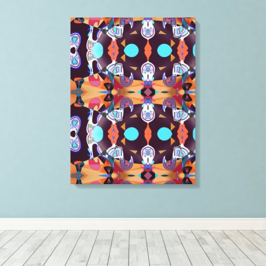 Portugiesische Designs Leinwand (Insitu (Holzboden))