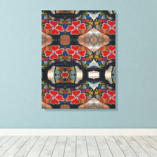 Portugiesische Designs Leinwand (Insitu (Holzboden))