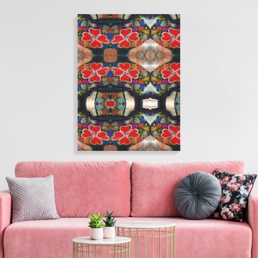 Portugiesische Designs Leinwand (Insitu (Wohnzimmer))